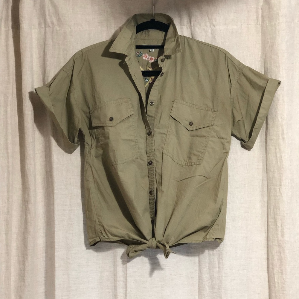 Madewell Safari Top